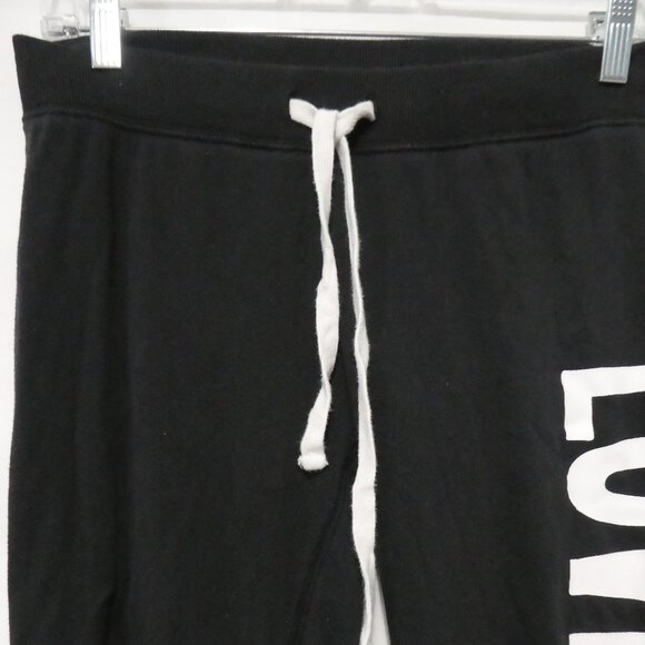 PINK - Victoria's Secret | xs - extra small | Black Sweatpants | Love Pink Print - Picture 4 of 15